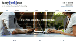 Desktop Screenshot of handywebman.com
